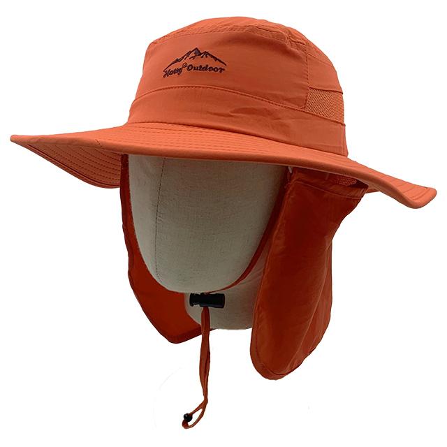RTS Fashionable Quick Dry Mesh Breathable Outdoor Hiking Wide Brim Bonnie Hat Adjustable Sun protection Bucket Hats for Women