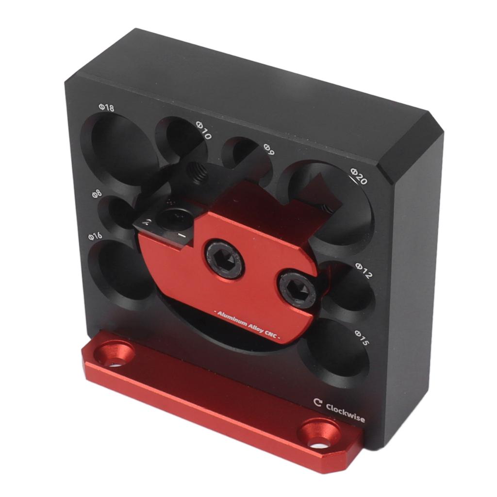 Woodworking Turning Cutter 8 Holes Adjustable Aluminum Alloy Wood Milling Cutter Tool