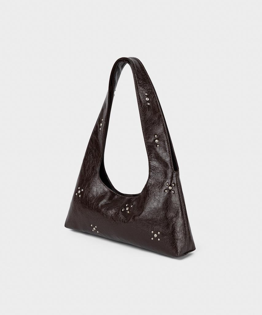 Khiho Liora Studded Bag Brown