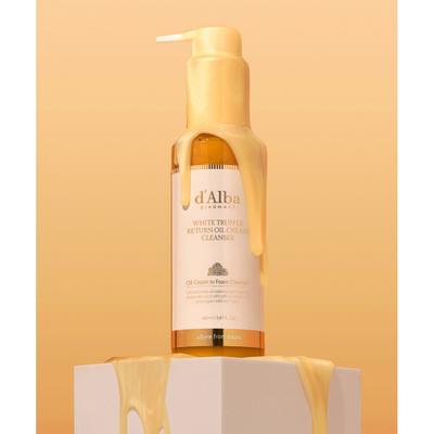 D Alba White Truffle Return Oil Cream Cleanser 160ml With Flip Cap