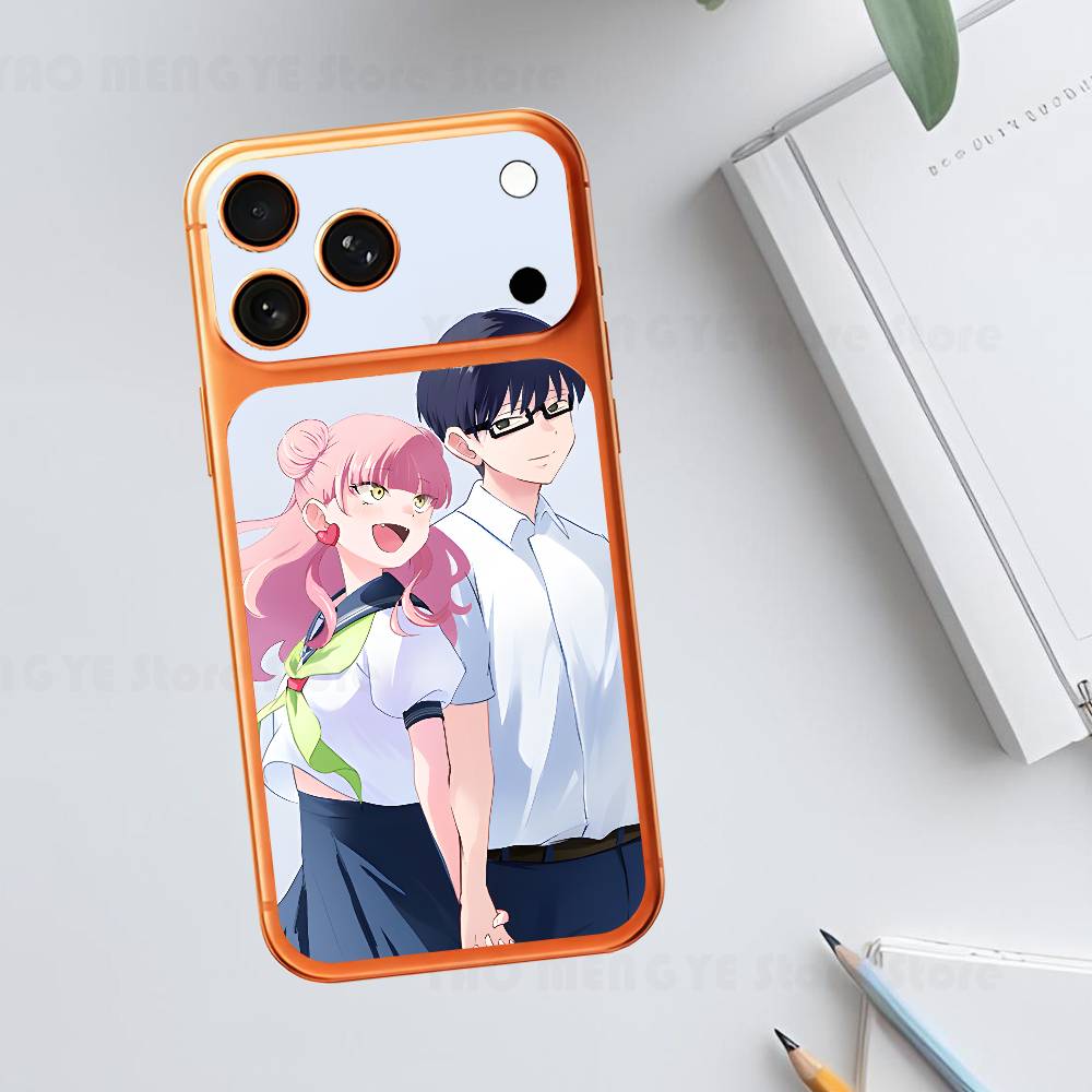 

Cute Anime You and I Are P-Polar Opposites For IPhone 17 Pro ProMax Full Back Cover Decal Wrap Skin Rear Protective Sticker Film iPhone17promax