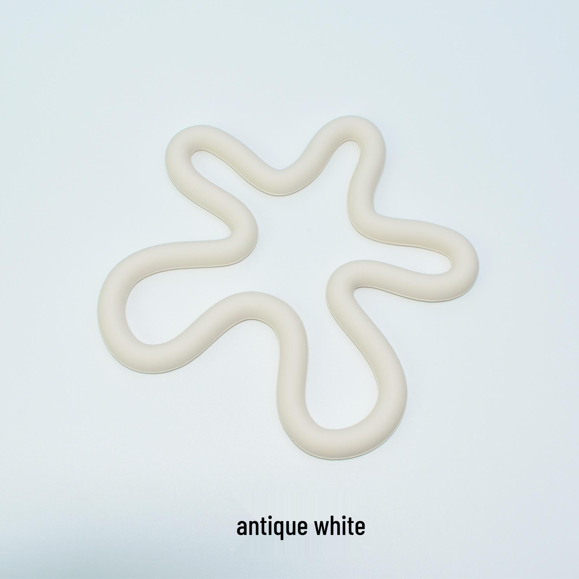 Nordic Silicone Irregular Geometric Coaster, Heat-Resistant & Hangable Pot Mat