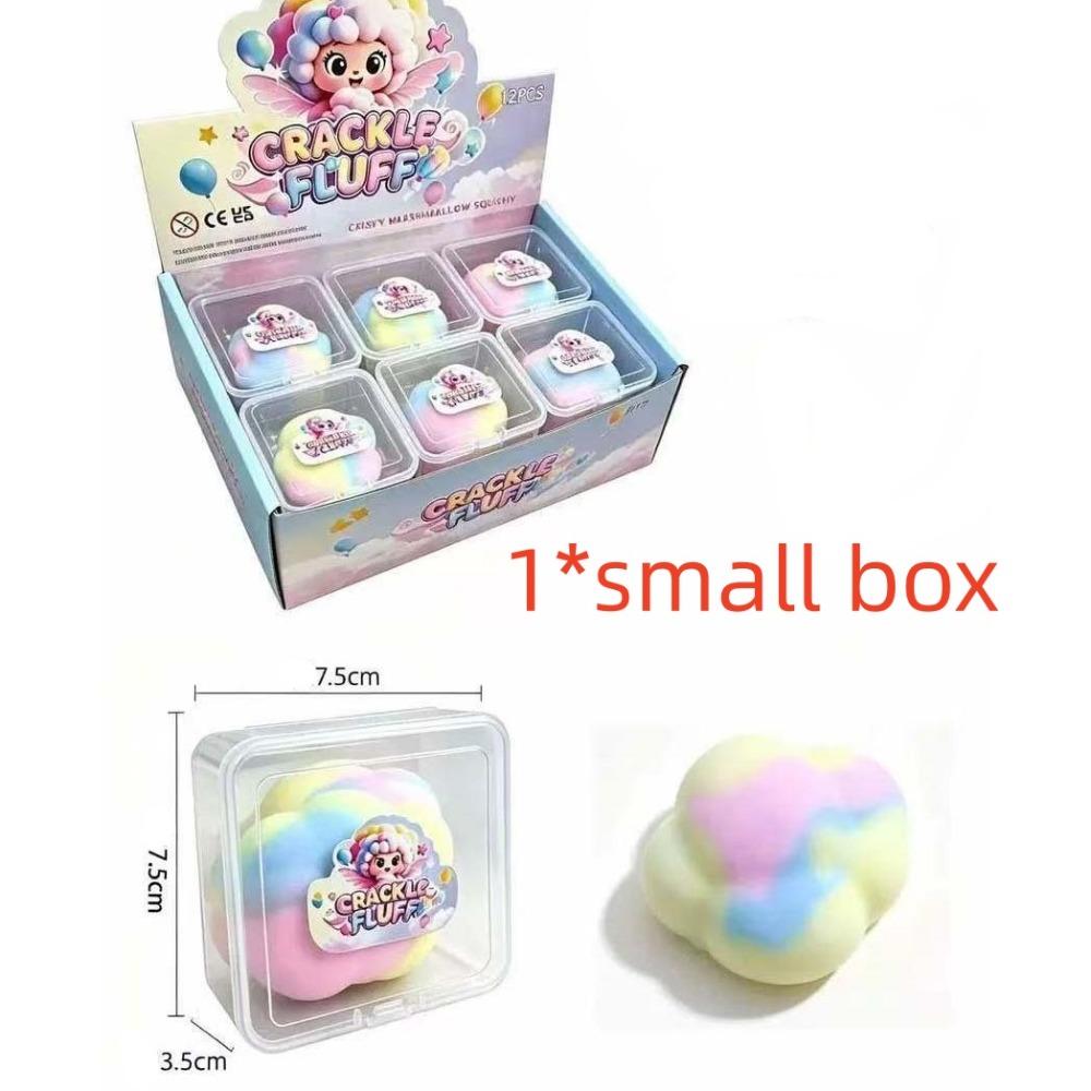 Ice Cream Wax Cracking Squeeze Dumpling Crispy Feel Squishy Crunch Squishy Toy Children Gifts