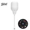 LED Projector Light USB Christmas Snowflake Light Flexible Gooseneck Projection Lamp Ambient Night Lamp for Bedroom Ceiling Decoration