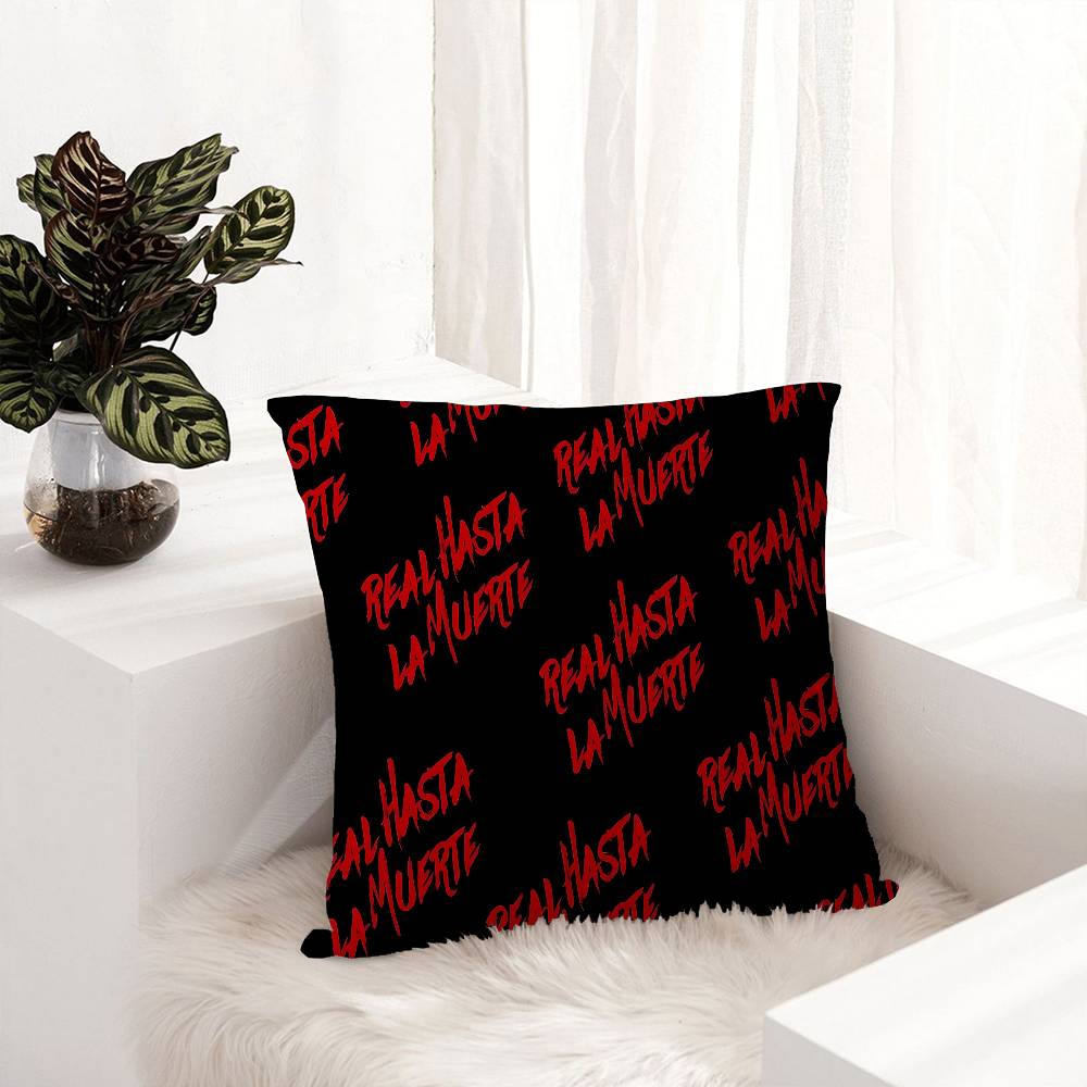 Classic Rapper Anuel AA Music Cushion Cover Pillowcase Upholstery Sofa Throw Pillow Home Decor Pillowcas