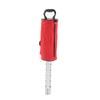 Golf Ball Retriever Aluminum Alloy Tube Large Capacity Ball Shagger for Golf Course Red