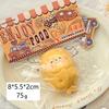 Food squeezing toys, soft and sticky with slow rebound, squeeze and relax jelly stress relief toys, for children and adults.