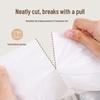 Thickened Large White Drawstring Trash Bags for Dormitory and Home Use