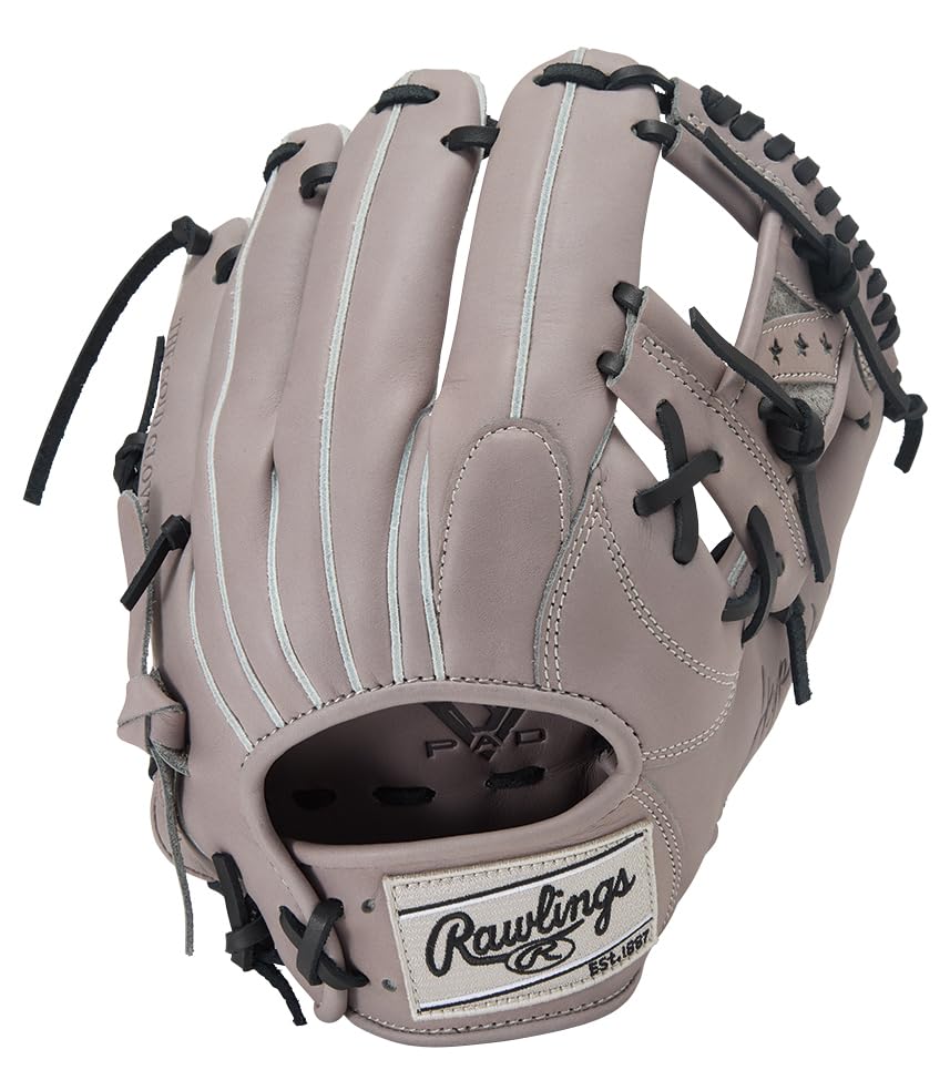 

Rawlings HYPER TECH R2G Baseball Throw Glove, Soft, Infielder s, Gray, 11.25 inches, Right-Handed серый