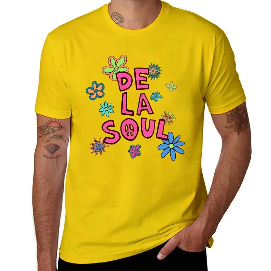 De La Soul T-Shirt boys animal print plus size tops Blouse men workout shirt