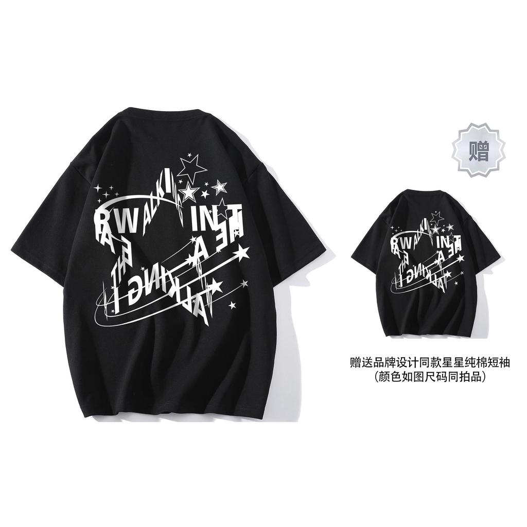 Airwalk T-Shirts Unisex Crew Neck Thin 007-LJ001-LJ002