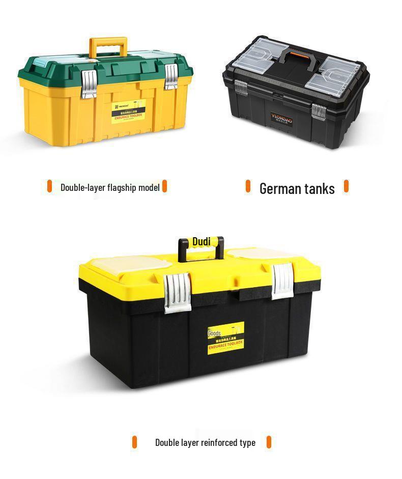 Silver Dragon Island Tragbare Multifunktions-Aufbewahrungs-Werkzeugbox - Erhältlich in kleinen und großen Größen