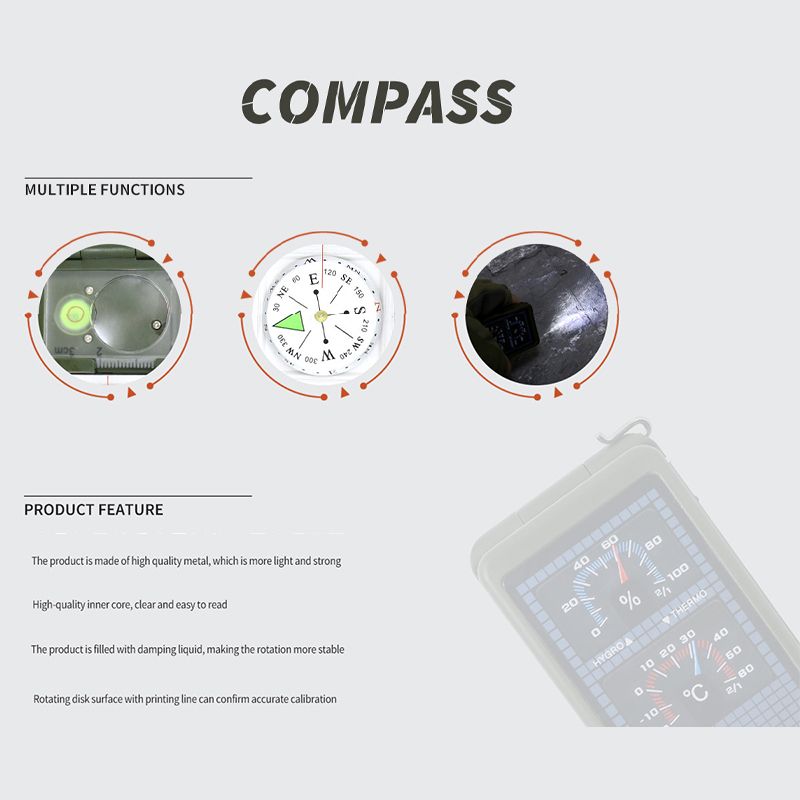 Turystyczny krzesiwo do rozpalania