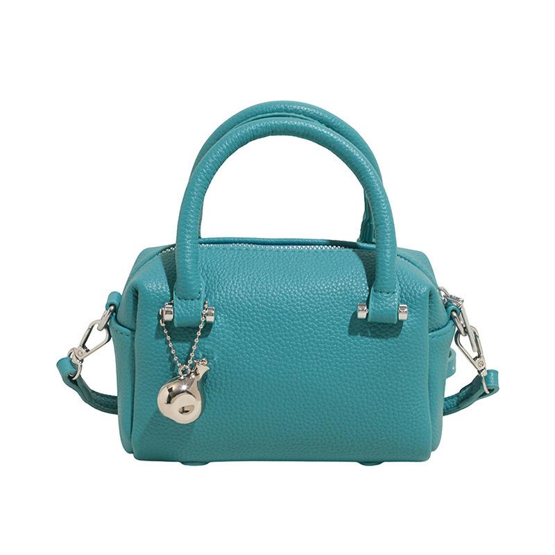 New Handbag Women's Fashion Shoulder Bag Solid Color Messenger Bag