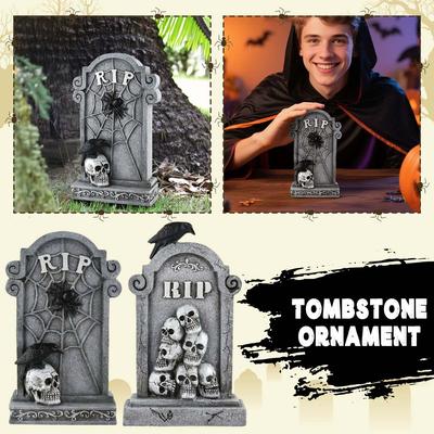 Horror  Tombstone Ornament Ornament Tombstone Courtyard  Outdoor  Garden Decoration