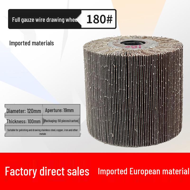 Stainless Steel & Nylon Fiber Polishing Wheel for Metal Scratch Removal