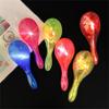 10PCS Plastic Blinking Light Up Maracas Safe Durable Noise Makers For Kids Adults Dance Performances