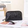 New Snake Embossed Clutch Bag Genuine Leather Women Clutches Diamond Quilted Long Cowhide Wallet Alligator Embossed Phone Purse