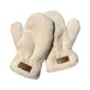 1 Pair Winter Faux Fur Mittens Soft Fluffy Fleece Plush Women Fingerless Gloves Outdoor Cold Weather Windproof Warm Thick Thermal Gloves