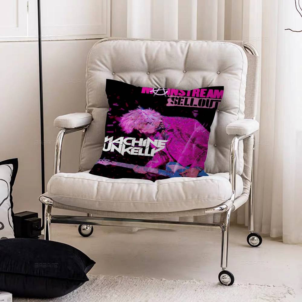 MGK M-Machine Gun K-Kelly Stitch Lucky Dragon pillow cover sofa cushion cover home room decoration children gift