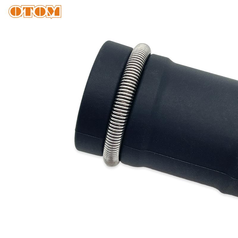 OTOM Motorcycle Exhaust Rubber For KTM SX 65 2024-2026 SX85 18-26 HUSQVARNA TC 65 TC 85 GASGAS MC Replace OEM No.47205057000
