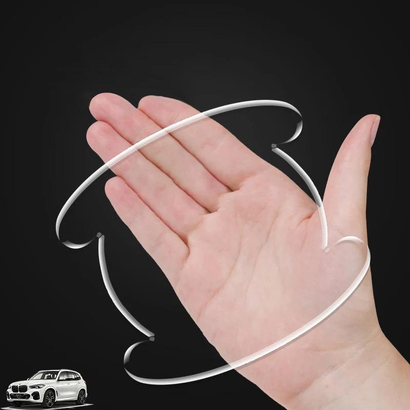 8ks Priehľadná fólia na ochranu rukovätí dverí auta proti poškriabaniu Nálepka pre Citroen C1 C2 C3 Grand C4 Picasso C4L VTS C-ELYSEE