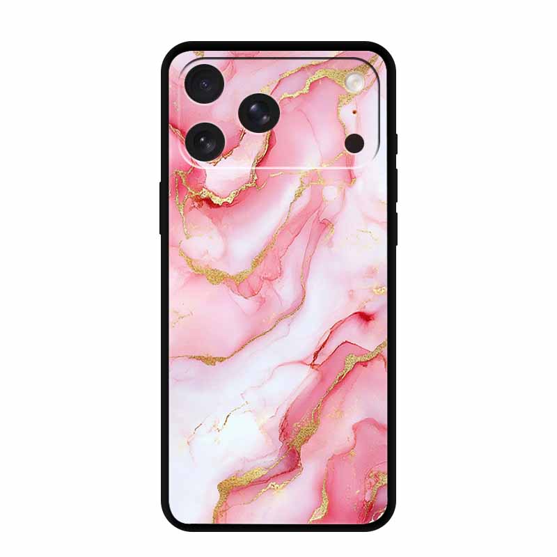 Water Lily Case For iPhone 17 Air 16 14 Plus Cover 15 Pro Max 13 Mini Luxury Shield Funda Iphone 16e Back Fashion Cover Coque