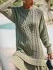European Cross-Border Knit Chiffon Mini Dress - Sweet Temperament Style