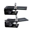 2pcs Car LED Strip Light Mounting Brackets Off-Road Roof Rack Clamps with Adjustable Screws & Cushion Pads for Secure Installation