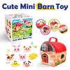 Farm Animals Baby Toys Surprise Barn With Stuffed Farm Animals Sensory Montessori Toy Baby Boy Girl Gifts Toy Portable