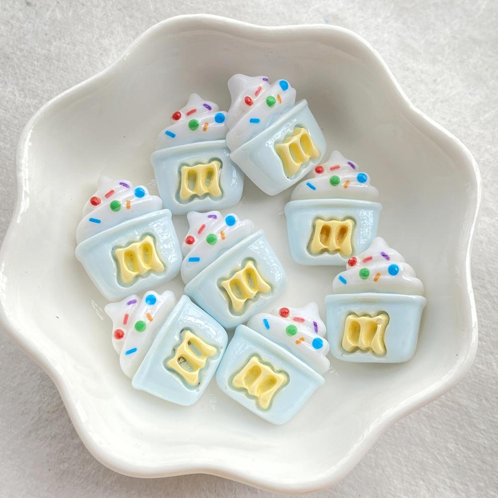 10Pcs Cute Cute cartoon Flat Back Resin Scrapbooking DIY Jewelry Craft Decoration Accessorie