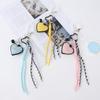 Mini Backpack Hanging Faux Leather Heart Shape Handbag Pendant Bag Pendant Bags Accessories