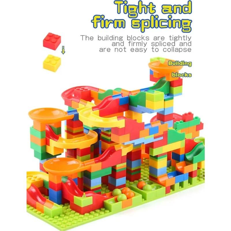 Дитячий лабіринт Fairway Building DIY Brick Assembly Marble Racing Block Маленький будівельний блок Particle Assembly Розвиваючі іграшки