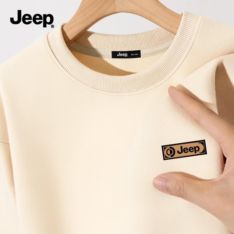 

JEEP Men s Casual Basic Pullover Sweatshirt L