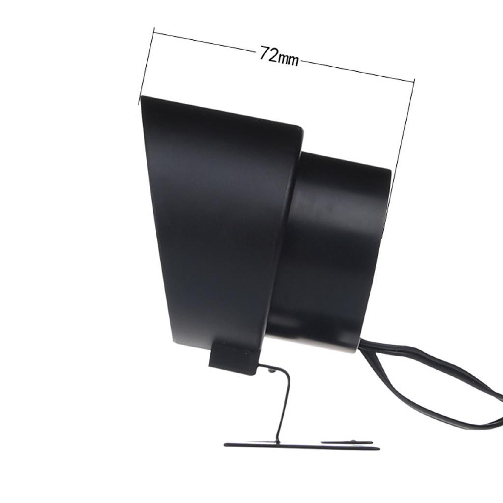 Ceas Digital LCD Rotund pentru Mașină Camion Temperatură Apă Senzor Temperatură Temperatură + Voltmetru Volt Metru Voltaj