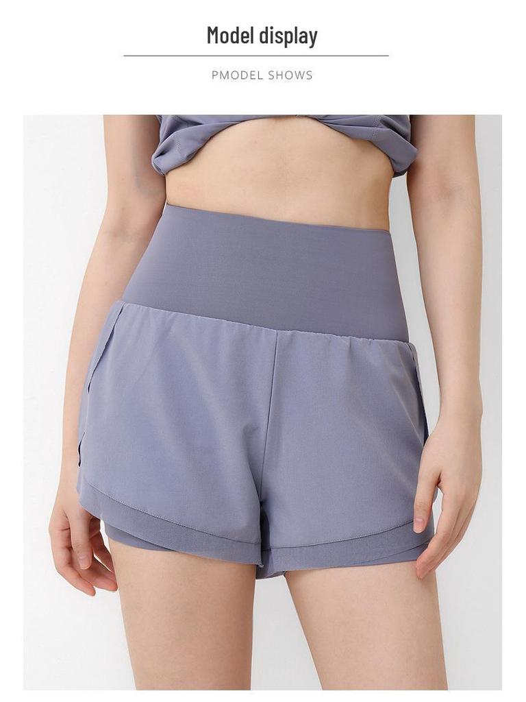 Women's Quick-Dry Mesh Yoga Top - Anti-Exposure, Short Sleeve, Summer Slimming.
