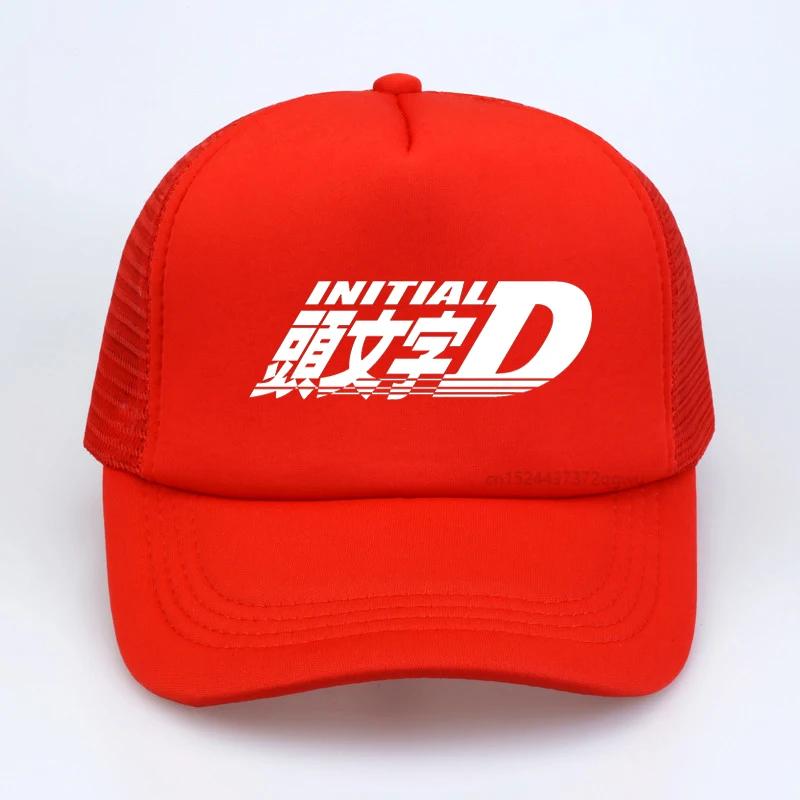 

Anime japanese Initial D Tau Unisex chi D baseball cap fashion unisex snapback hats outdoor casual adjustable hats Adjustable