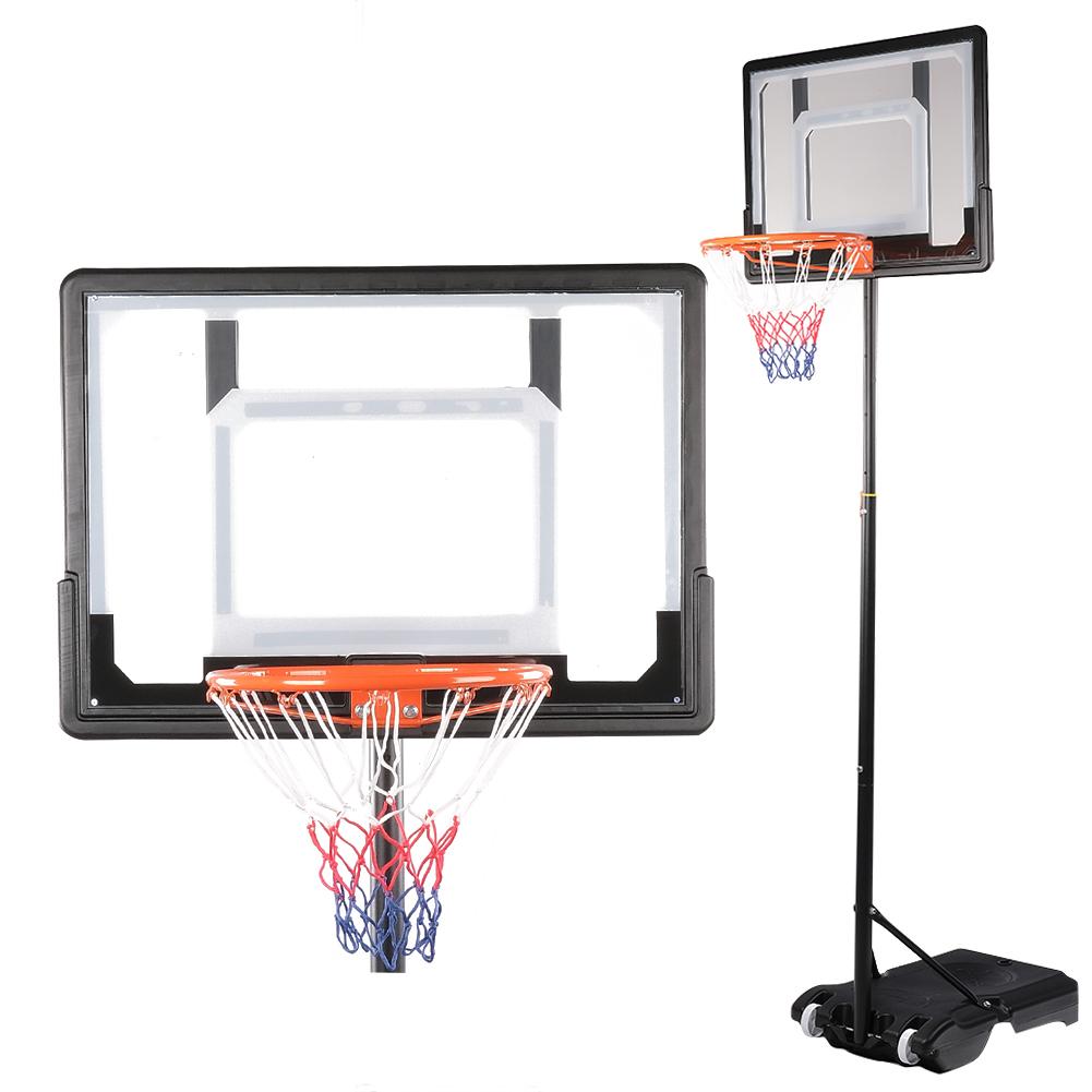 Portable Removeable Basketball Hoop Height Adjustable Stand for Indoor Outdoor Activities