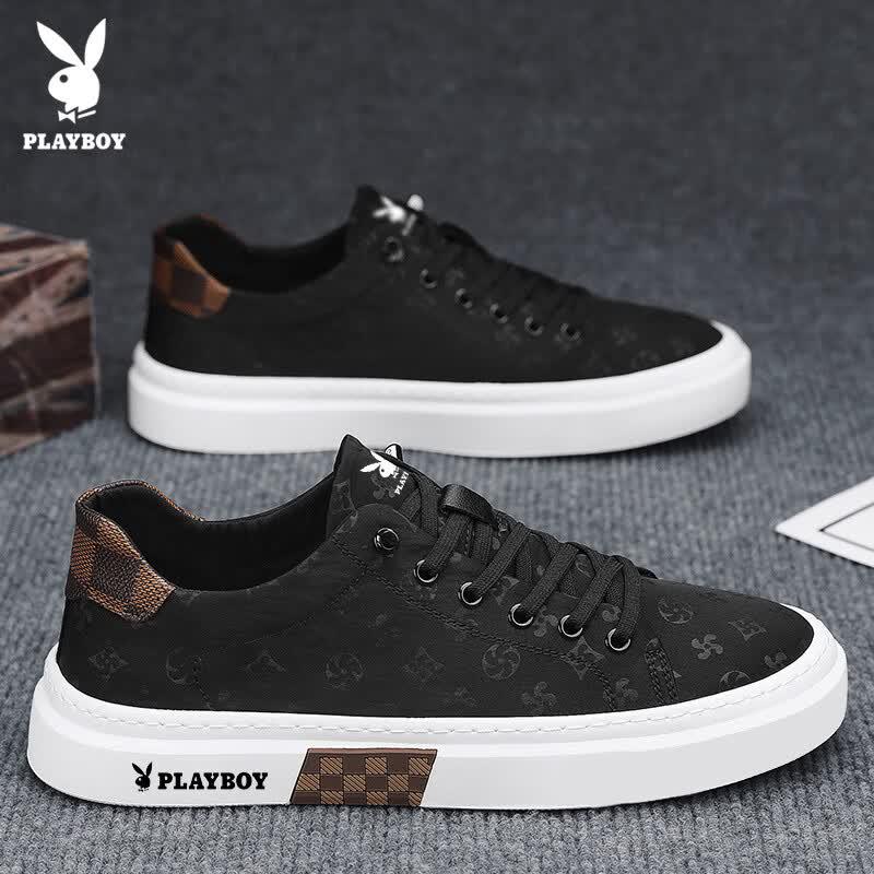 PLAYBOY Men s Breathable Casual Canvas Board Shoes 41