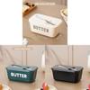 North European Style Butter Keeper With Lid For Food Preservation And Gift Giving