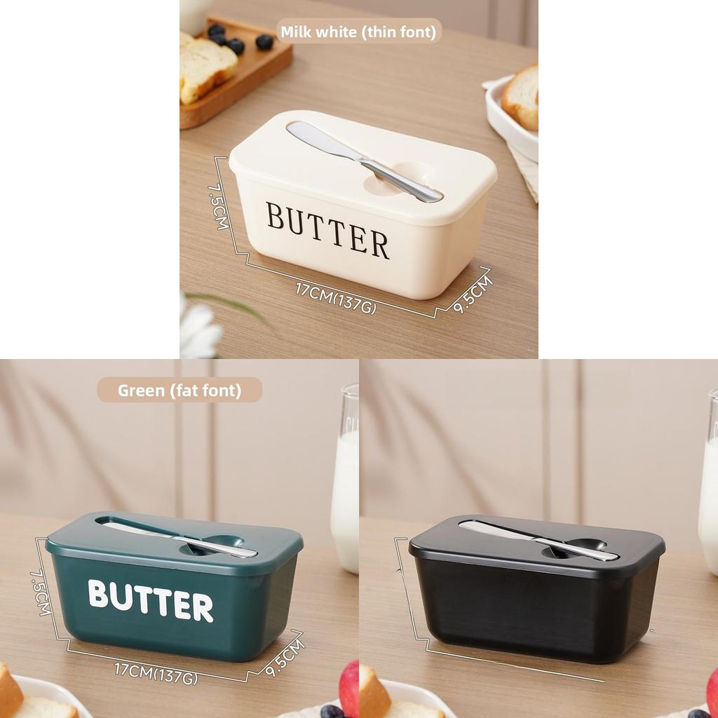 North European Style Butter Keeper With Lid For Food Preservation And Gift Giving