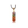 7 Chakra Necklac Jewelry  With Amethyst Crystal Necklaces Spiritual For Women Crystal Jewelry