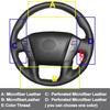 DIY Car Steering Wheel Cover For Nissan Armada 17-22 NV Cargo Passenger 13-