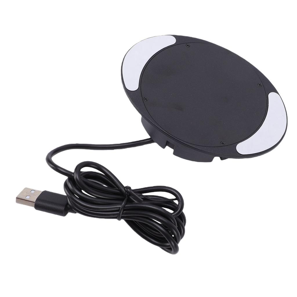 Under Desk Wireless Charger 10W Fast Charging Countertop Phone Charger for Home Table Nightstand Coffee Shops