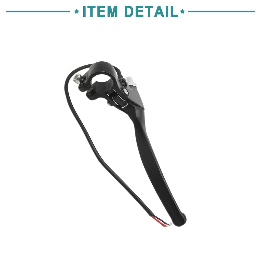 ACROPIX Left and Right Universal Wiring Handlebar Brake Levers for Motorcycle Scooter Black 2pcs