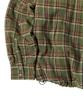 TRAVEL Spray Check Light Padded Jacket Green