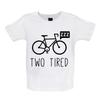 Two Tired Bikes - Kids T-Shirt / Jumpsuit - Sports Cyclist Bike