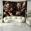 Elvis Wall Tapestry Aesthetic Wall Hanging Printed Fabric Blanket Decorative Tapestries for Bedroom Living Room Home Decor