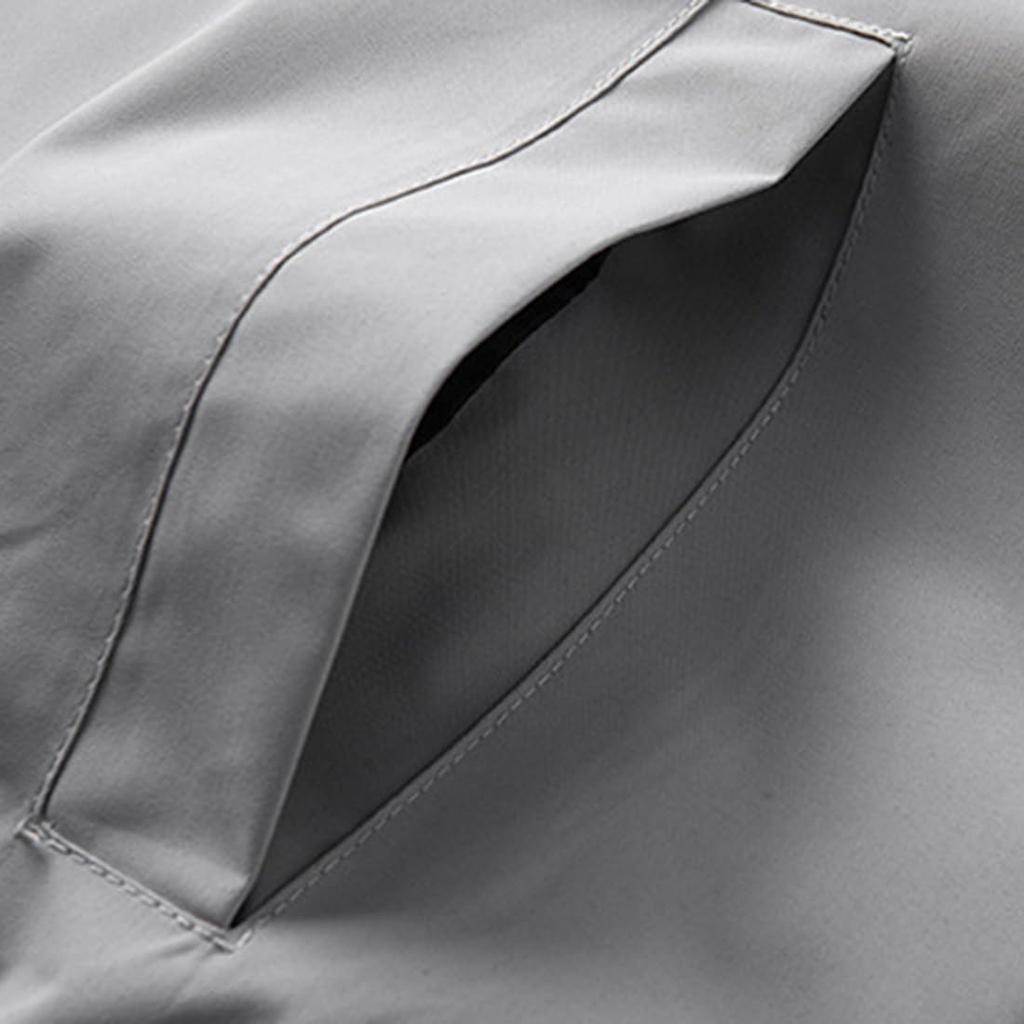 Autumn Jacket Loose Casual Business Stylish Blouson Large Size [EASTEMPO] Men's MA-1 (2XL, Gray)