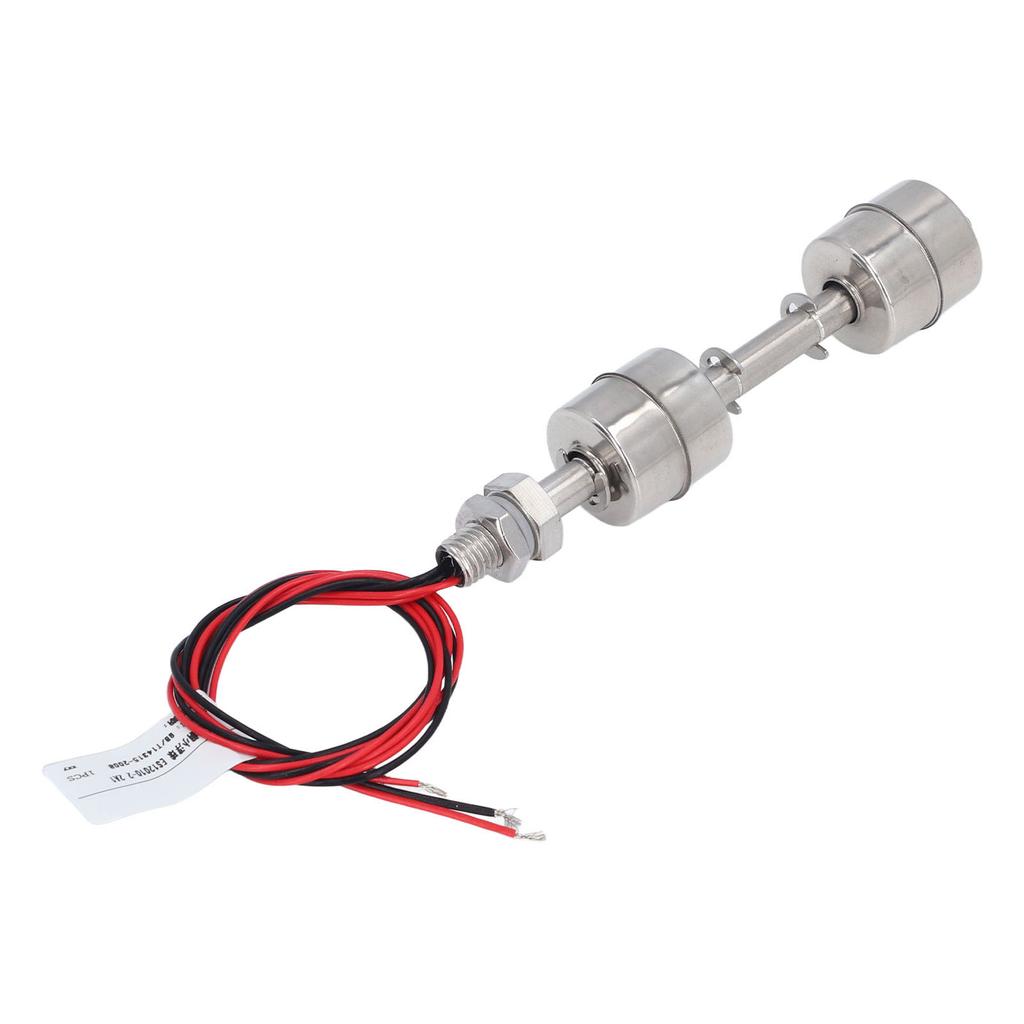 Senzor de nivel cu flotor dublu 120mm Oțel inoxidabil Senzor de nivel apă cu fir de 400mm